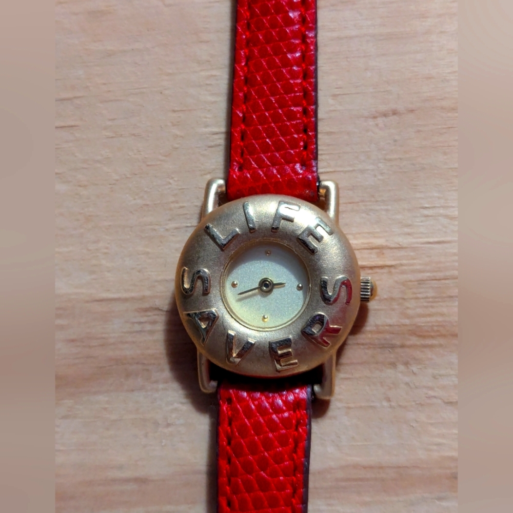 Women's Lifesavers Wrist Watch  Advertising Planters Lifesavers Company W616